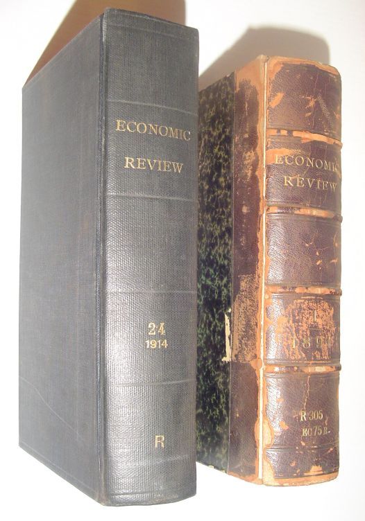 Image for The Economic Review: Complete in Twenty-Four (24) Volumes, 1891-1914