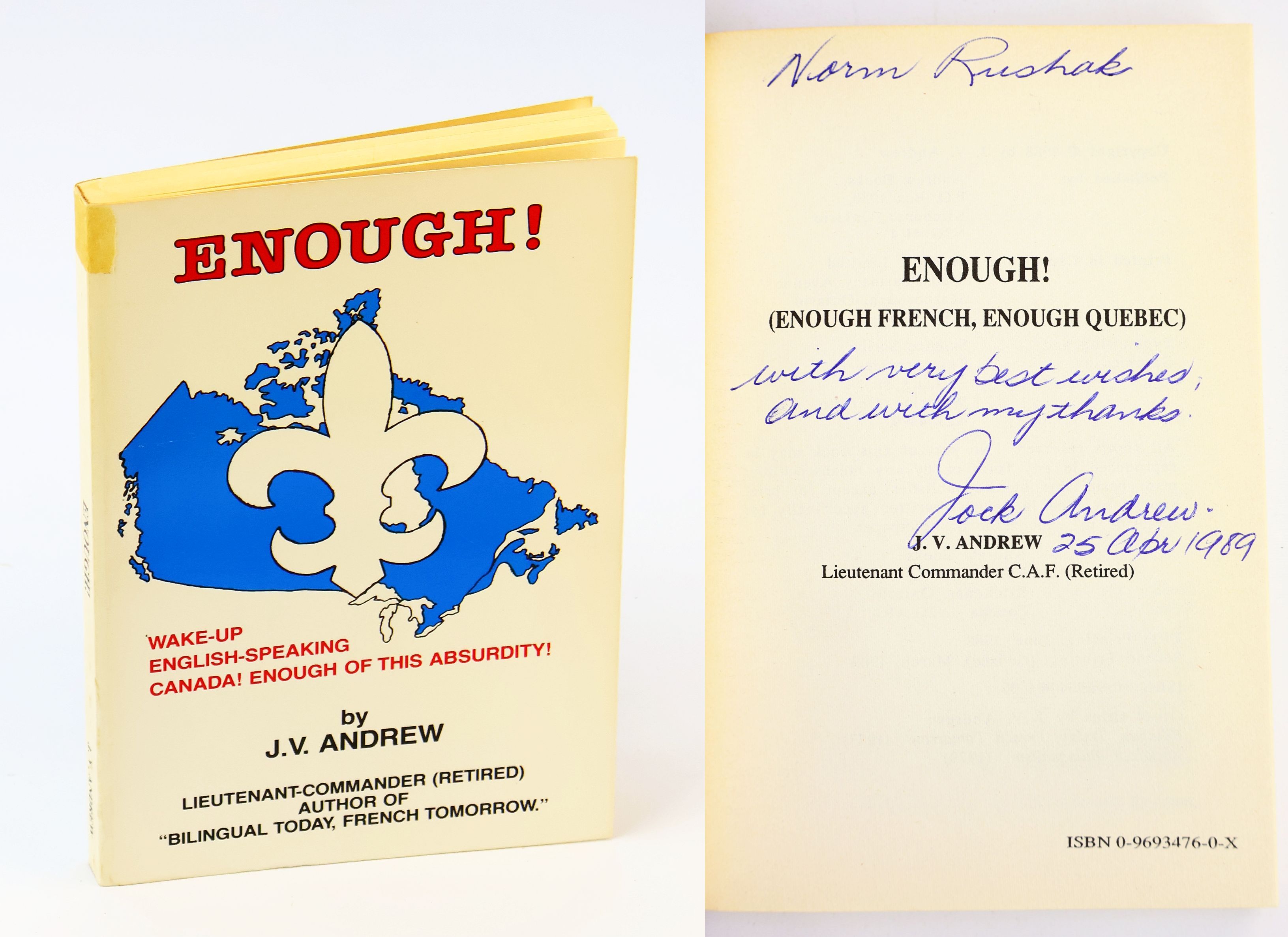 Enough! - Wake Up English Canada! Enough of This Absurdity!