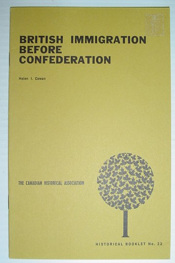 Image for British Immigration Before Confederation - Booklet #22