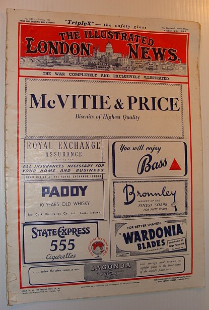 Image for The Illustrated London News, August 29, 1942 - The Dieppe Raid