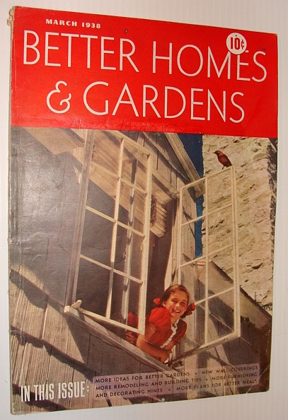 Image for Better Homes & Gardens Magazine, March 1938