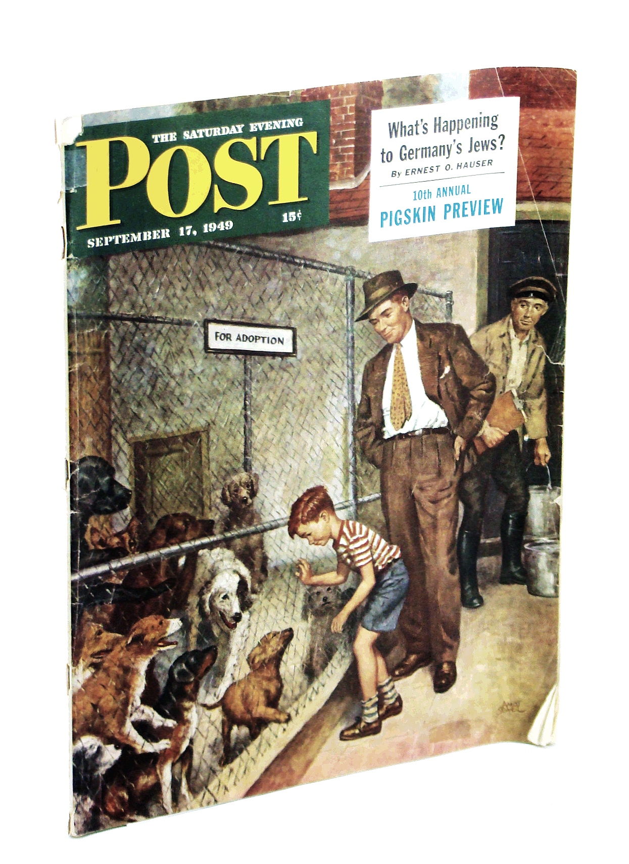 Image for The Saturday Evening Post, September 17, 1949 - What's Happening to Germany's Jews? / Digging the Japs Out of the Philippines