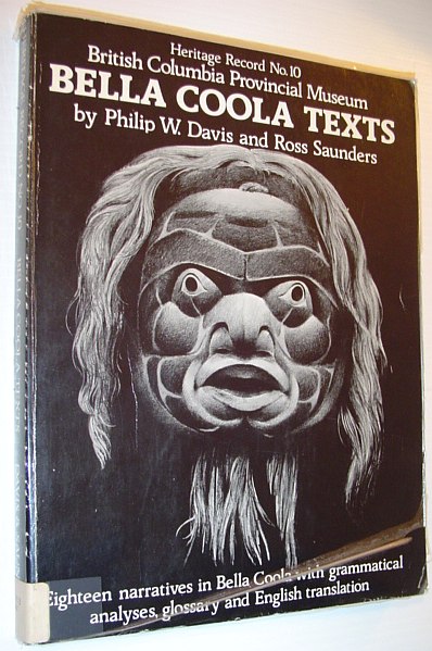 Image for Bella Coola texts (Heritage record)
