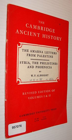 Image for The Amarna Letters from Palestine / Syria, The Phillistines, and Phoenicia: Volume II, Chapter XX Chapter XXXIII