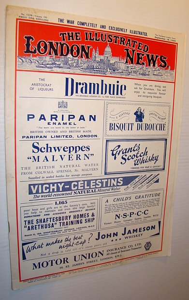 Image for The Illustrated London News, Saturday, September 16, 1939 - Cover Photo of a Child-Survivor of the "Athenia"