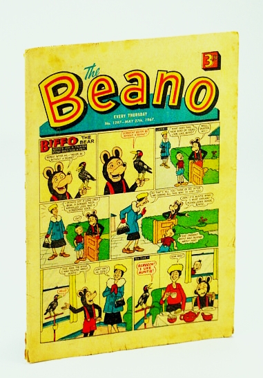 Image for The Beano, No. 1297 - May 27th, 1967 (Original British Comic)