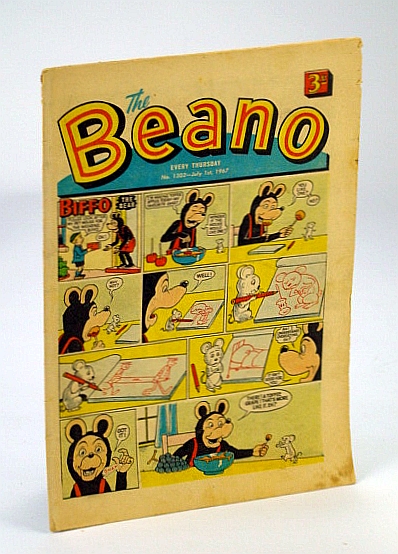 Image for The Beano, No. 1302 - 1 July, 1967 (Original British Comic)