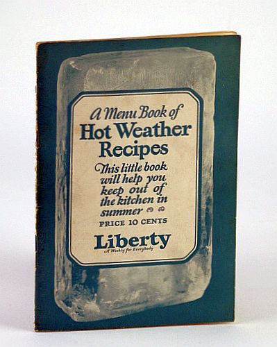 Image for A Menu Book of Hot Weather Recipes