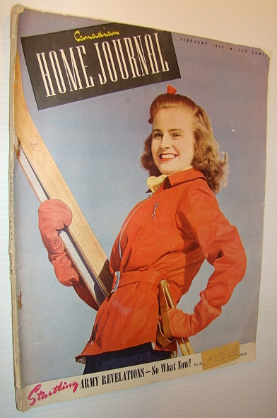 Image for Canadian Home Journal, February 1942 *Great Two-Page War Bond Ad*