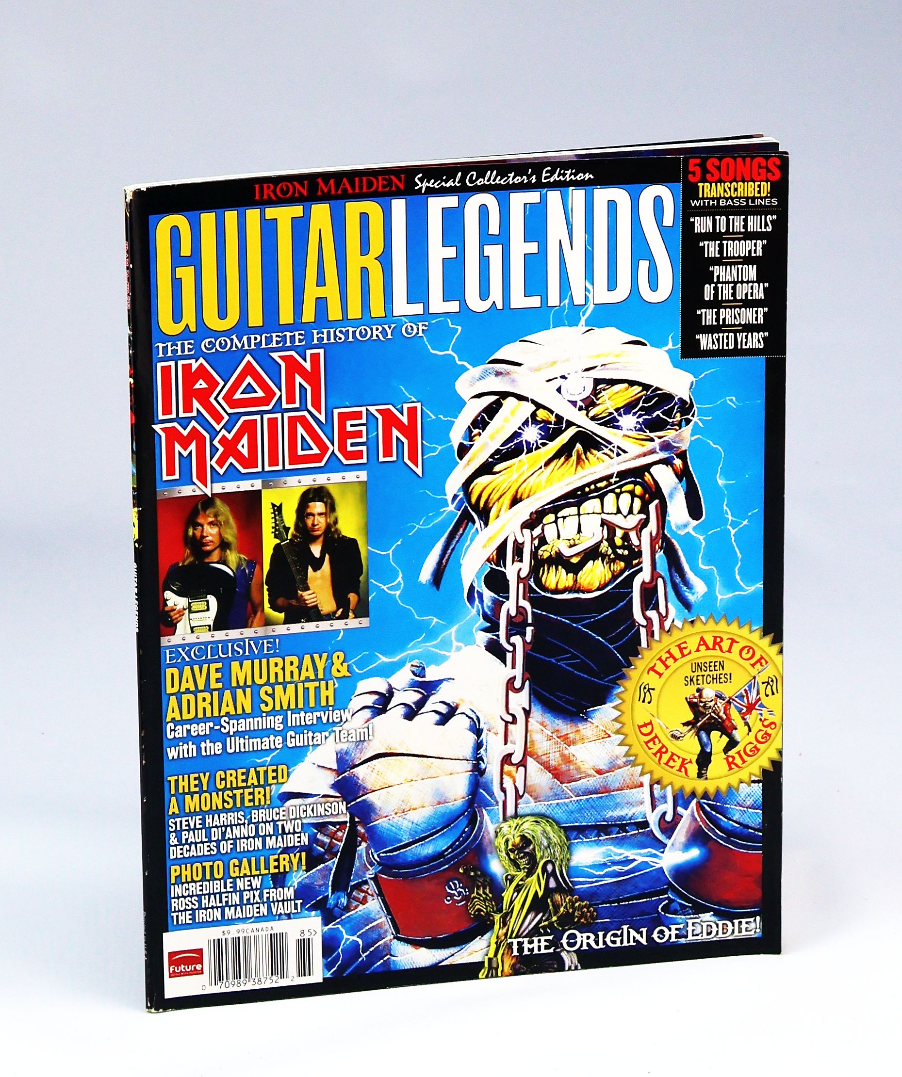 Guitar Legends Magazine - The Complete History of Iron Maiden