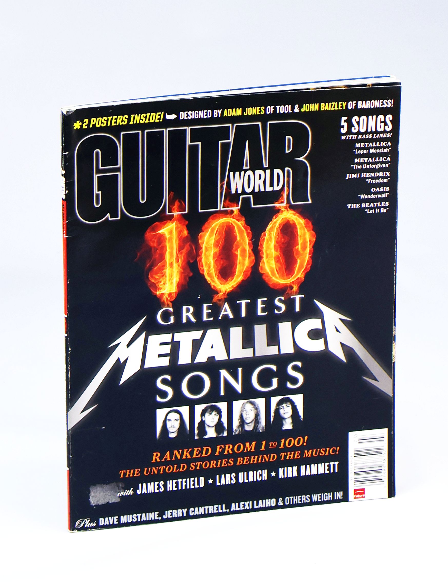 Image for Guitar World Magazine - March 2011 - 100 Greatest Metallica Songs Guitar World Magazine - March 2011 - 100 Greatest Metallica Songs