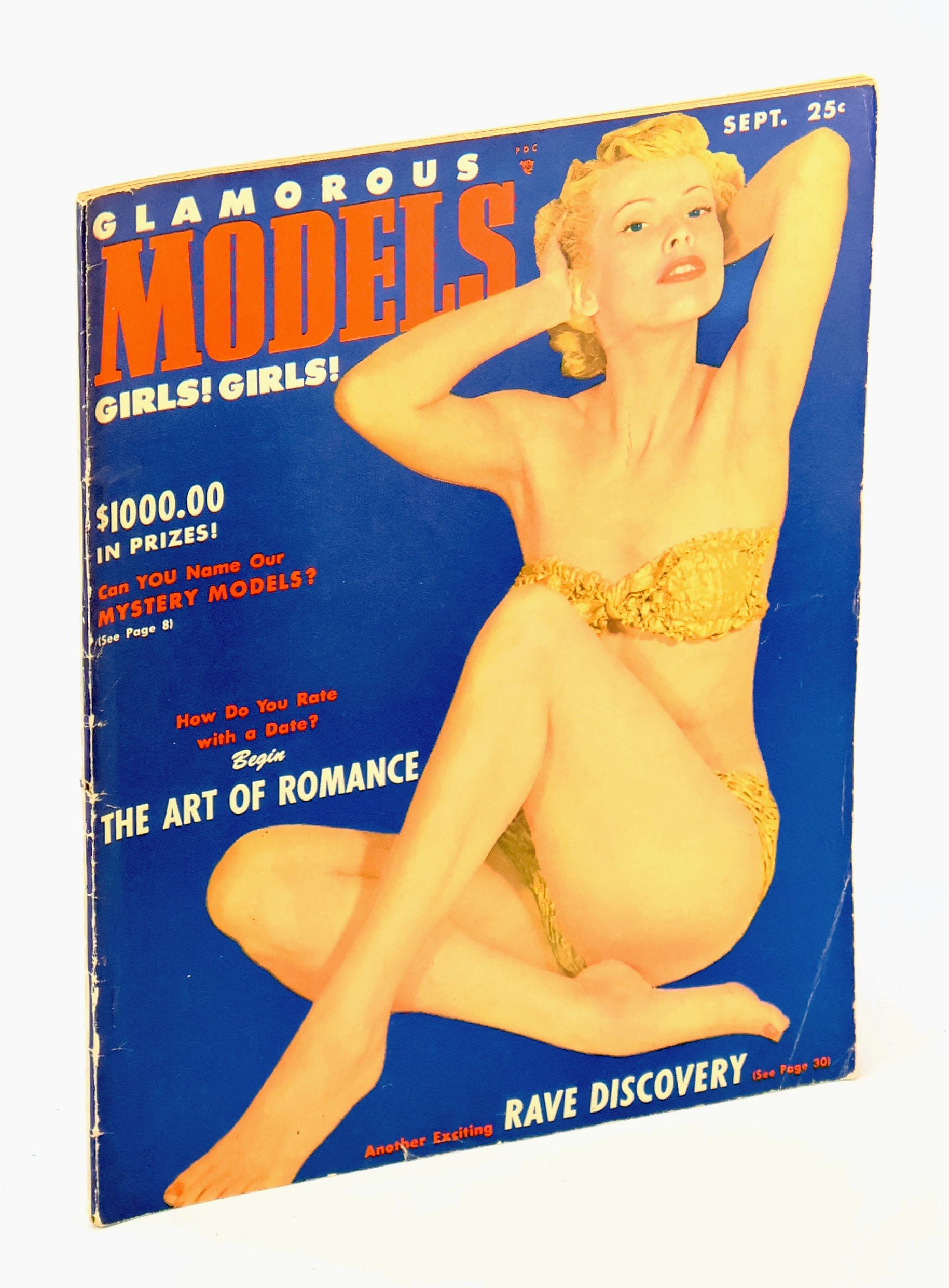 Glamorous Models Magazine, September 1950, Volume IV, No. 9 - Maila Nurmi Cover
