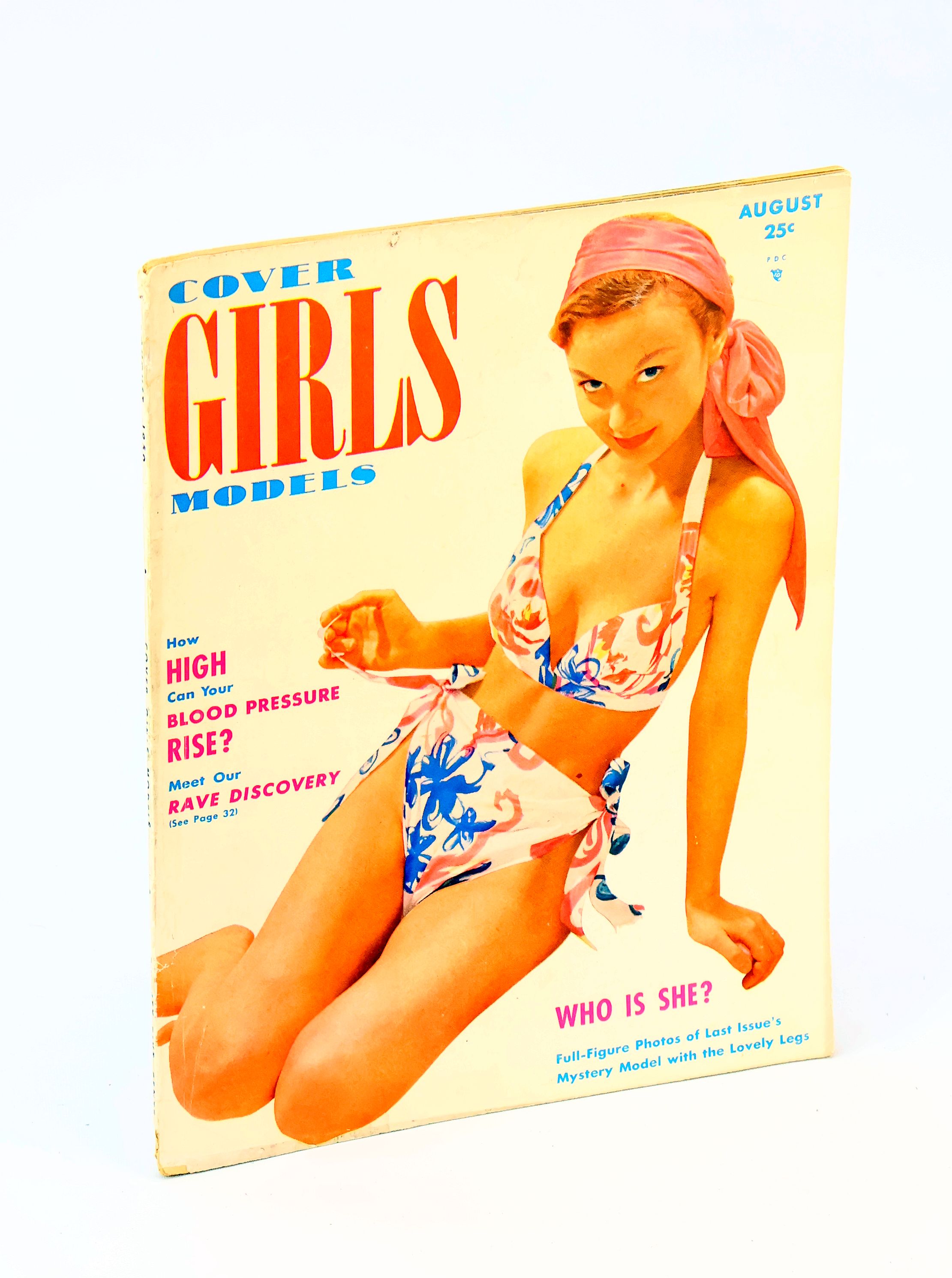 Cover Girls Models Magazine, August 1950, Vol. 1, No. 5 - Sunni Thomsen Cover