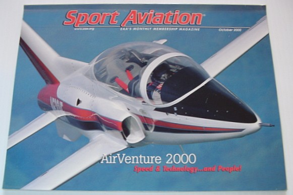 Image for Sport Aviation Magazine - October 2000