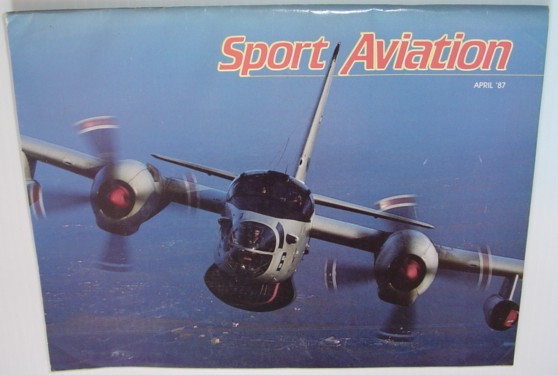 Image for Sport Aviation Magazine - April 1987