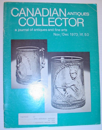 Image for Canadian Antiques Collector Magazine - November/December 1973