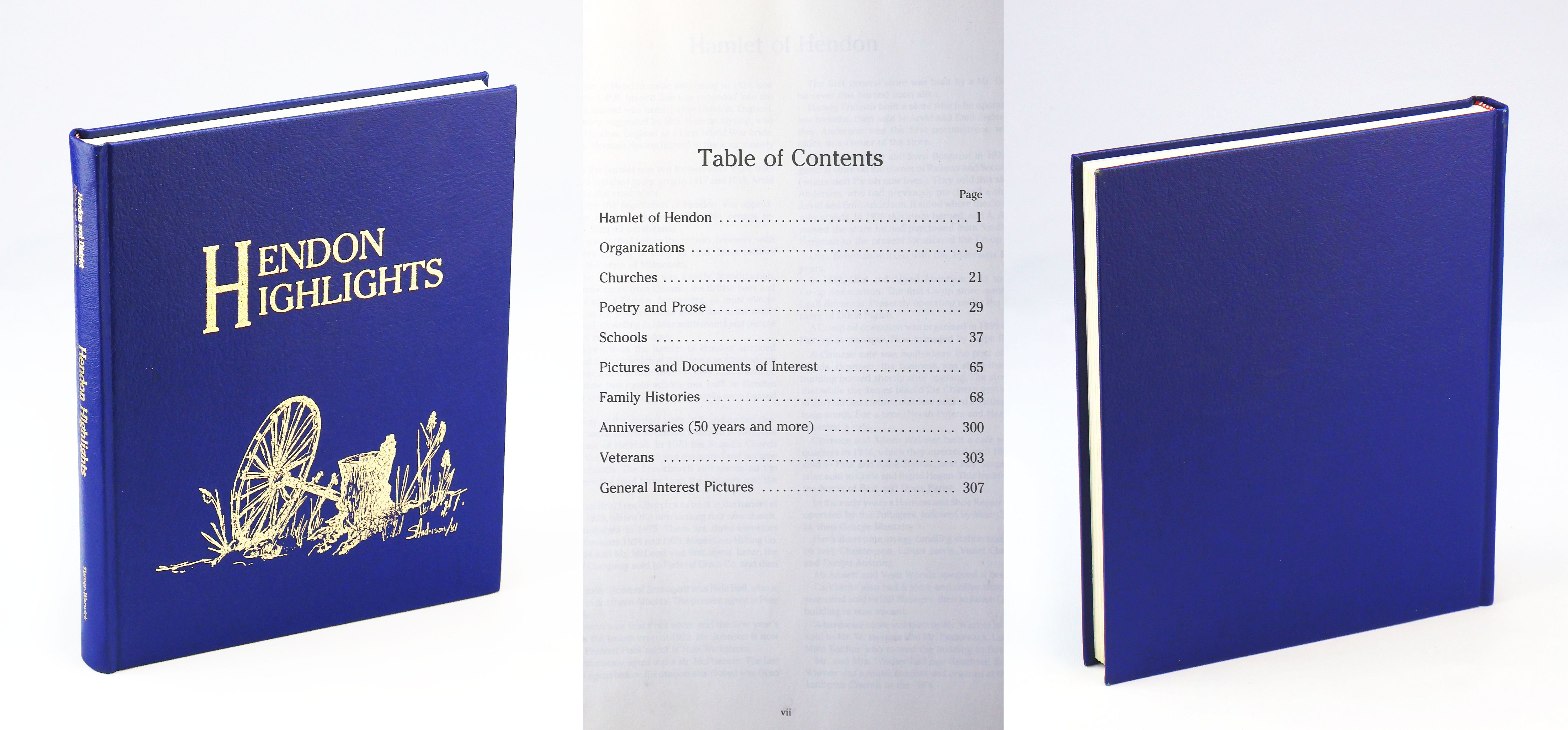 Hendon Highlights - Oxen Ways to Now-A-Days: The History Of Hendon And District [Saskatchewan Local History]
