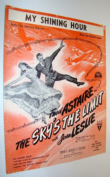 Image for My Shining Hour: Sheet Music for Piano and Voice with Guitar Chords: From the R.K.O. Picture "The Sky's The Limit"