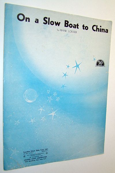Image for On a Slow Boat to China - Sheet Music for Piano and Voice