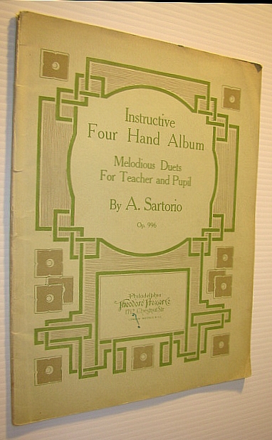 Image for Instructive Four (4) Hand Album: Melodious Duets for Teacher and Pupil, Op. 996