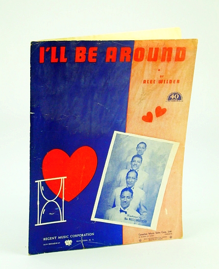 Image for I?LL BE AROUND A. WILDER 1942 SHEET MUSIC SHEET MUSIC 393