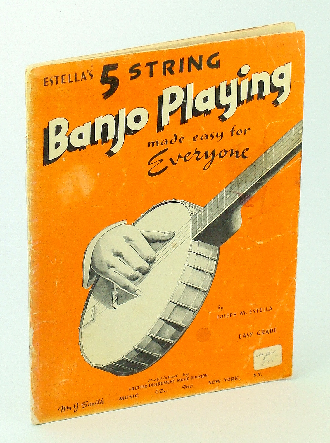 Image for Estella's 5 [Five] String Banjo Playing Made Easy for Everyone: Easy Grade