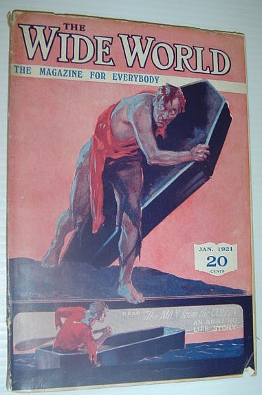 Image for The Wide World Magazine, January 1921: Fire Walkers of Singapore