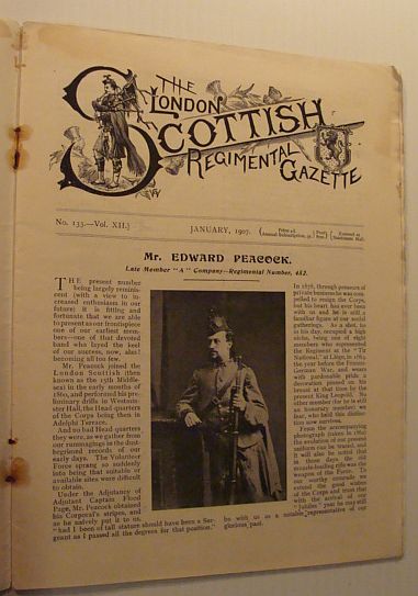 Image for The London Scottish Regimental Gazette: No. 133 - Vol. XII, January 1907