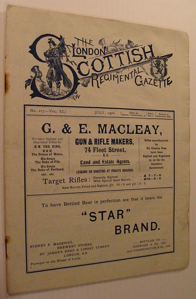 Image for The London Scottish Regimental Gazette: No. 127 - Vol. XI, July 1906