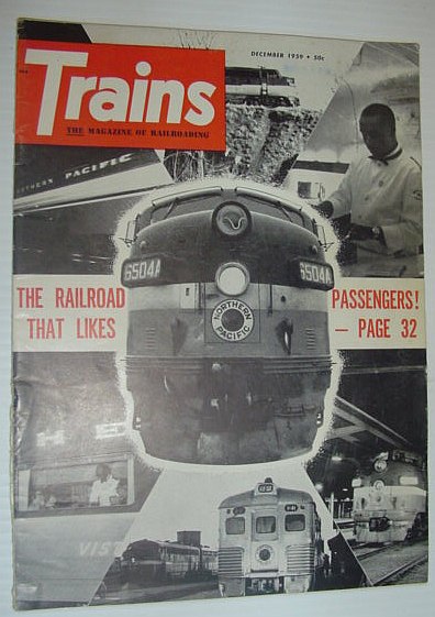 Image for Trains - The Magazine of Railroading: December, 1959