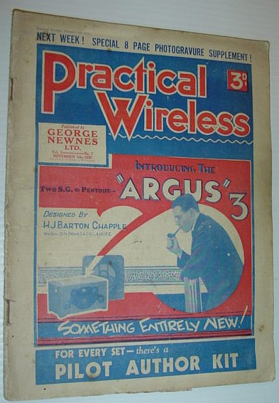 Image for Practical Wireless Magazine: November 5, 1932 - Vol. 1, No. 7