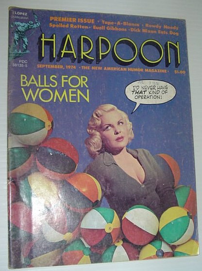 Image for Harpoon - The New American Humor Magazine, September, 1974 *FIRST ISSUE*