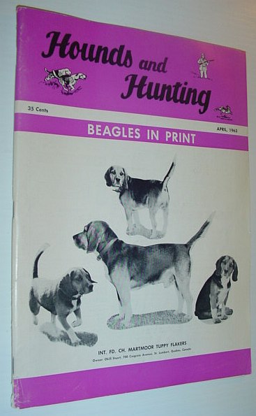 Image for Hounds and Hunting Magazine - April 1963