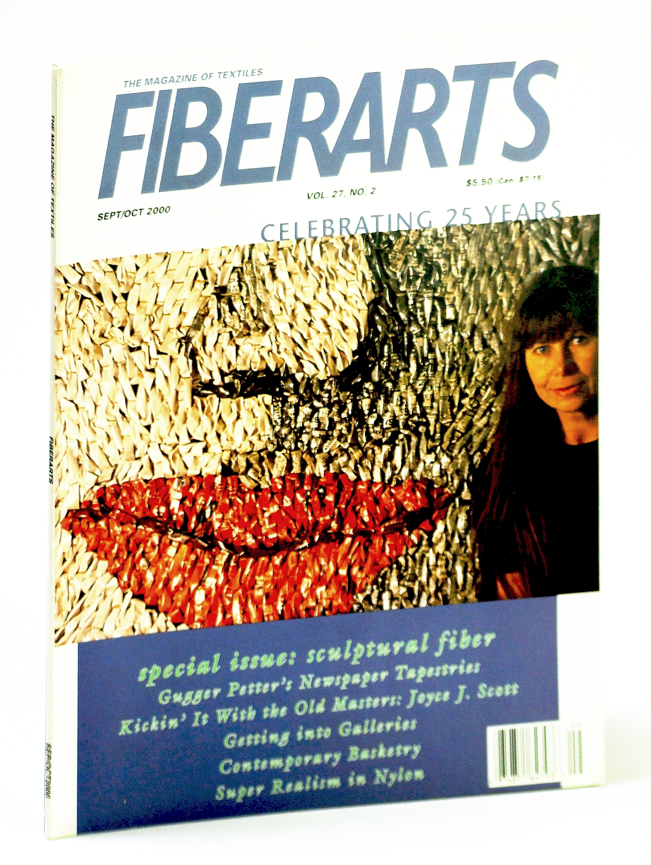 Image for Fiberarts, The Magazine of Textiles, September / October (Sept./ Oct.) 2000: Sculptured Fiber