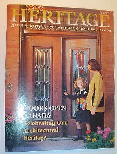 Image for Heritage, Fall 2002: The Magazine of the Heritage Canada Foundation
