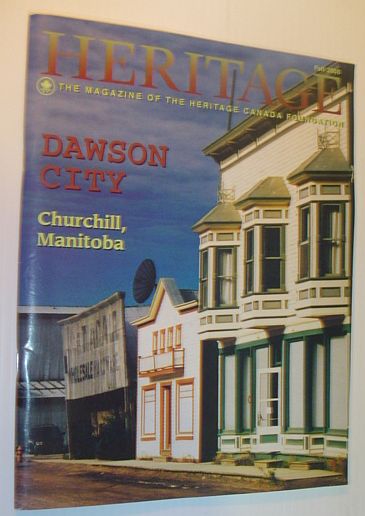 Image for Heritage, Fall 2000: The Magazine of the Heritage Canada Foundation
