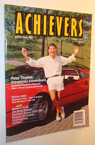 Image for Achievers Magazine, Special Issue, 1989 - Volume 2, No. 4 - Peter Thomas Cover Photo