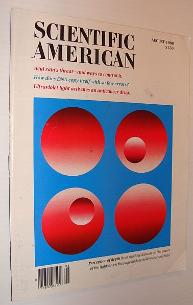 Image for Scientific American Magazine, August 1988