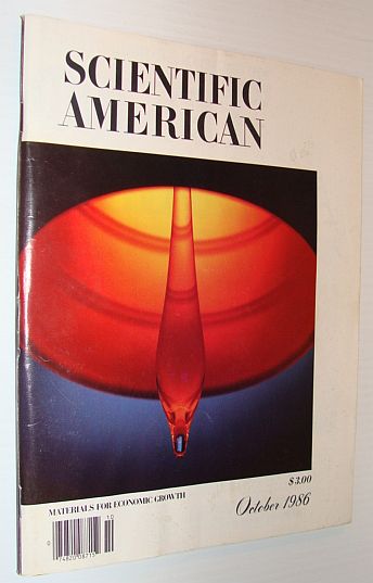 Image for Scientific American Magazine, October 1986 - Materials for Economic Growth