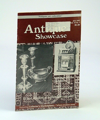 Image for Antique Showcase Magazine, July 1982 - Investing in Ivory