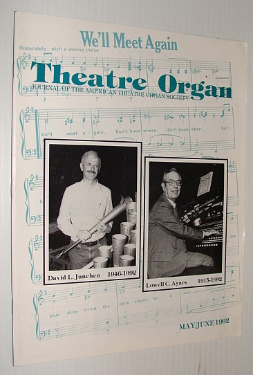 Image for Theatre Organ Magazine, May/June 1992