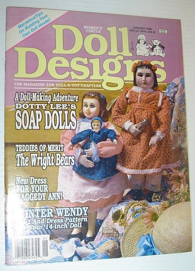Image for Doll Design Magazine, January 1989