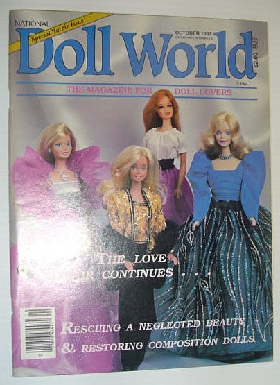Image for National Doll World, October 1987 *BARBIE - THE LOVE AFFAIR CONTINUES*
