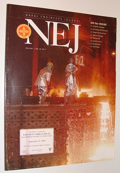 Image for NEJ - Naval Engineer's Journal, Fall 2003