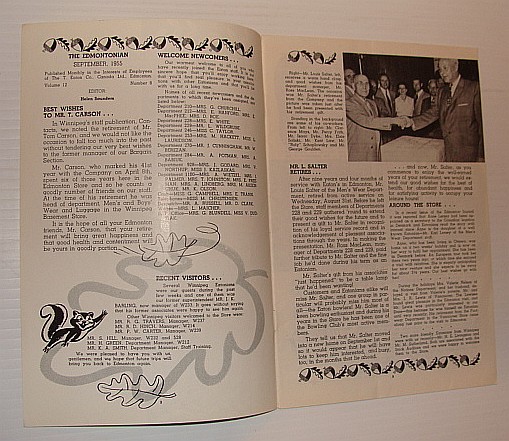 Image for Edmontonian, September 1955 - Salute to Alberta's 50th Anniversary