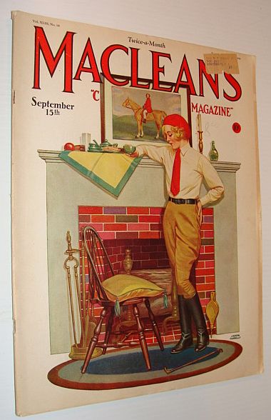Image for Maclean's Magazine, September 15, 1930