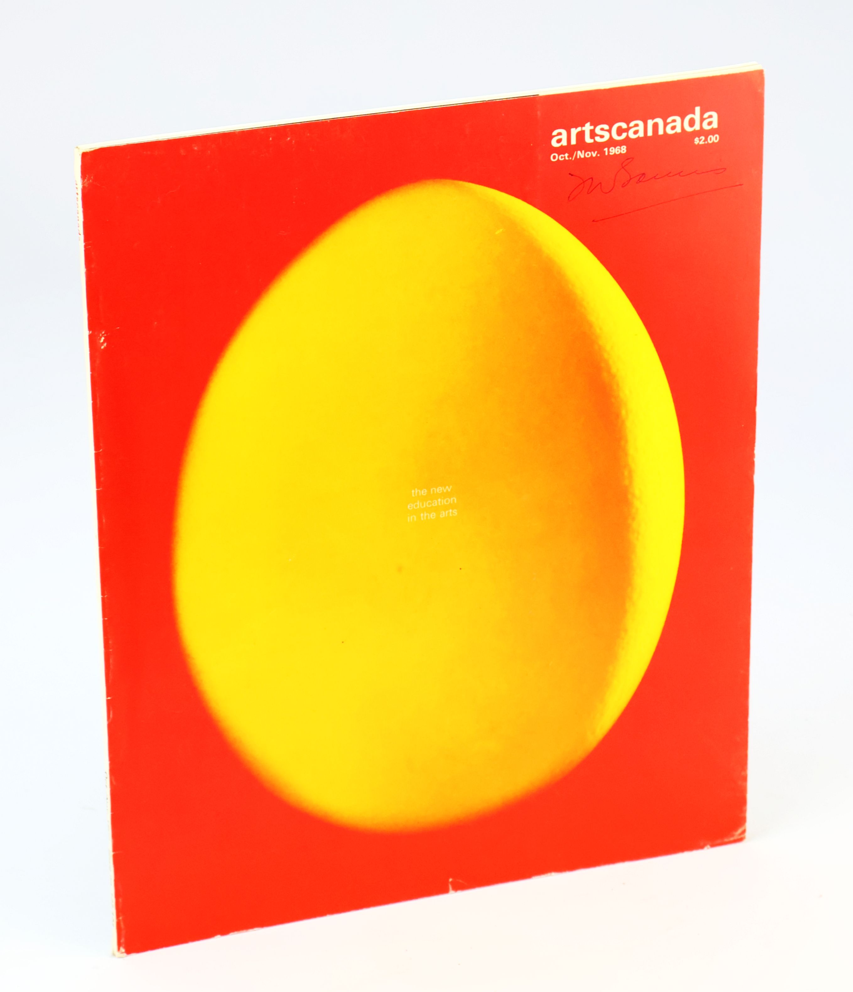 artscanada Magazine, October / November 1968 - The New Education In The Arts