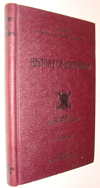 Image for History of Education - Ontario Normal School Manuals