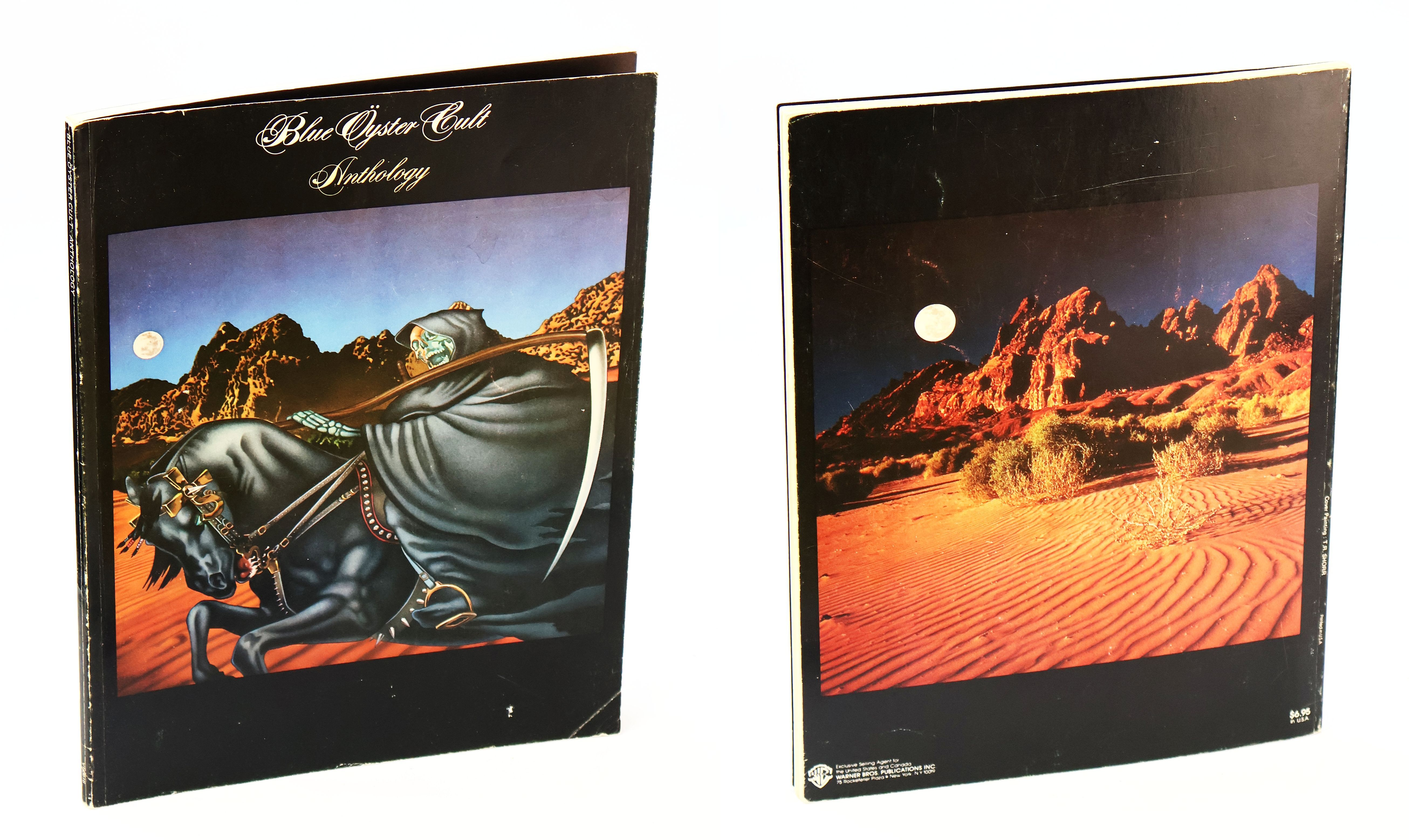 Blue yster Cult - Anthology: Songbook With Piano Sheet Music, Lyrics and Guitar Chords