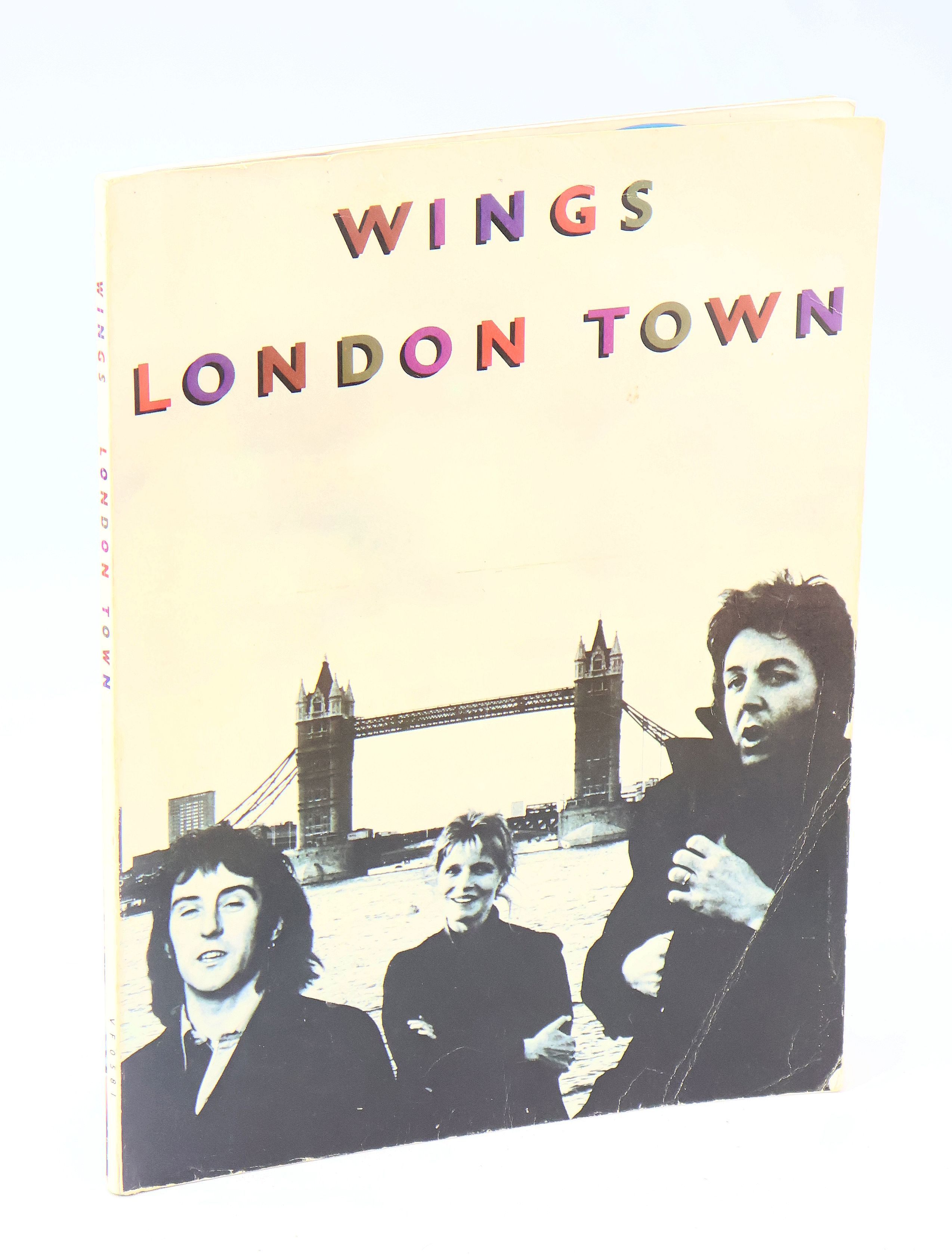 Wings London Town [Songbook / Song Book]: Sheet Music for Piano and Voice with Guitar Chords